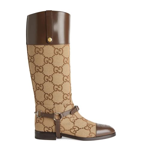 gucci cowboy boots men's|gucci monogram thigh high boots.